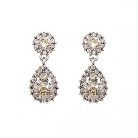 Sofia earrings crystal