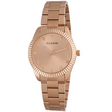 PILGRIM klokke Autumn metal rose gold edition