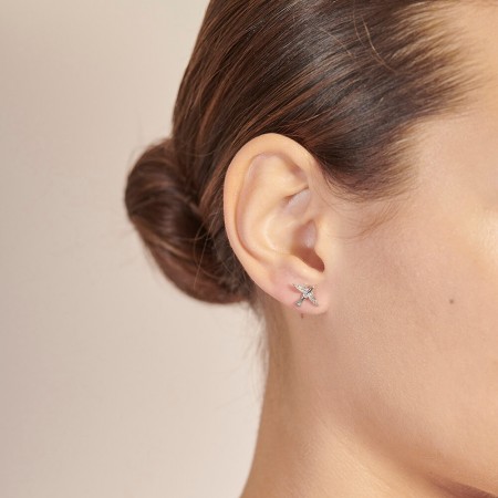 Lily and Rose Miss Eden earrings silver