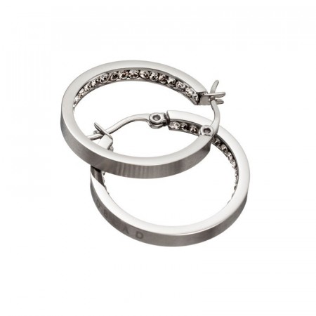 Monaco earrings small steel