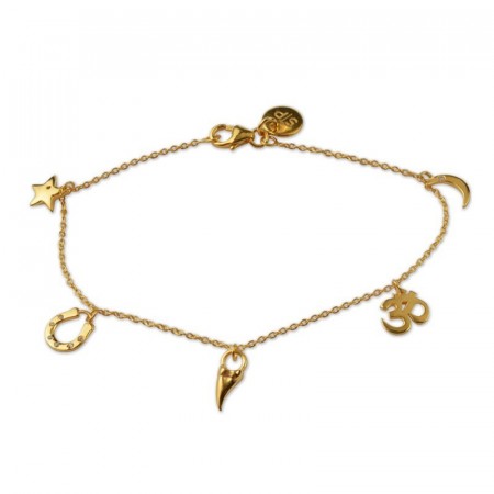 Dangling Bracelet Gold