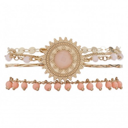 Hipanema armbånd Magic rosa
