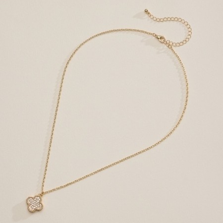 AVI Jewels Como necklace clear/gold