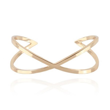 COOEE Twist Cuff Gold Plated 18k