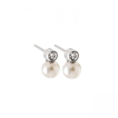 Luna Studs Small Steel