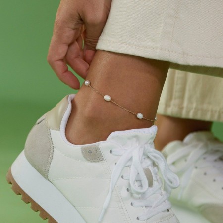 Edblad Perla anklet gold