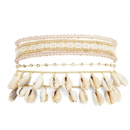 HIPANEMA skjell armbånd Samoa