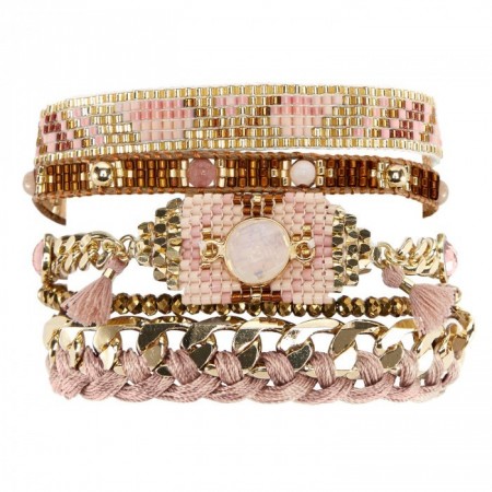 Hipanema armbånd DESTINY Rosa