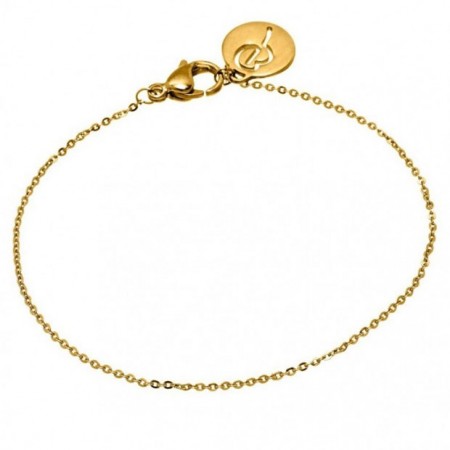 Charmentity armbånd gull
