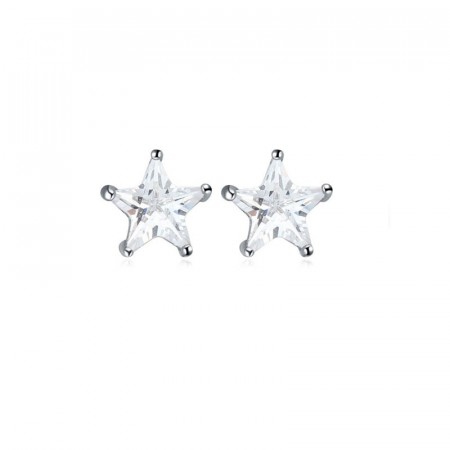 Essential crystal star stud earrings