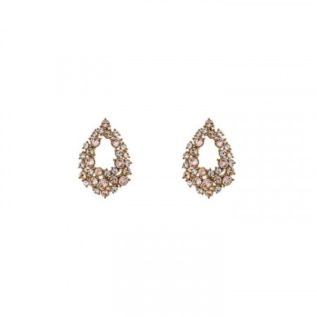Petite Alice earrings silk/gold