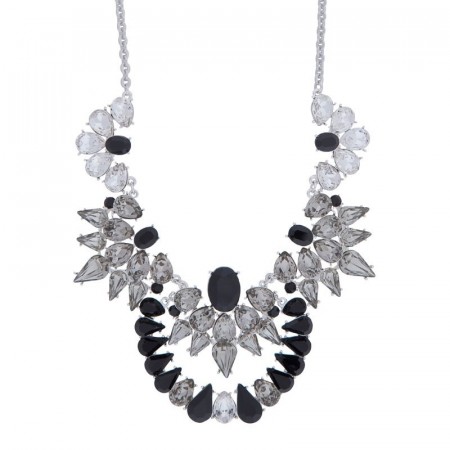 Rush necklace silver/mix
