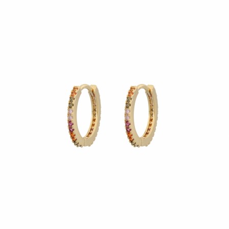 SNÖ Rola small ring ear gold/mix 3