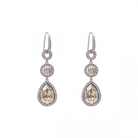 Amy earrings silver shade