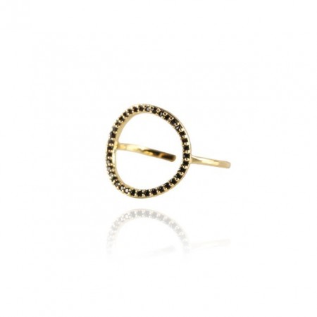 COOEE Circle Ring Gold Plated 18k