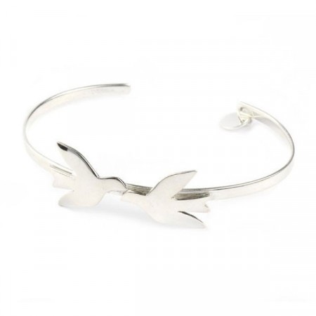 Birdy bracelet silver