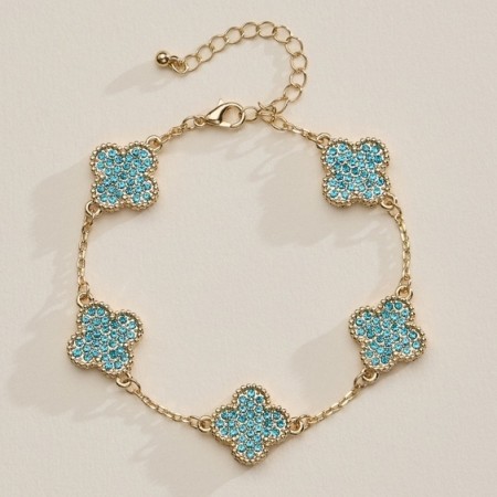 AVI Jewels Como bracelet blue/gold