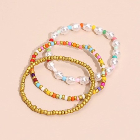 Malta bracelet stack 3-pakk