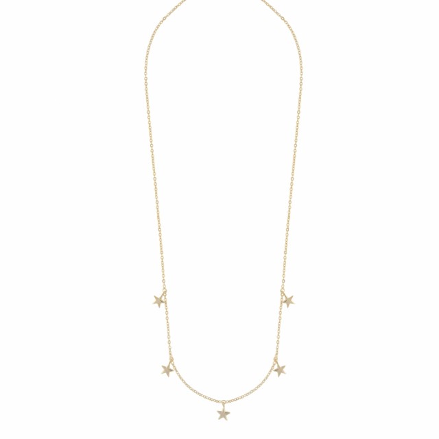 SNÖ OF SWEDEN TOKYO CHARM NECK 45 PLAIN GOLD
