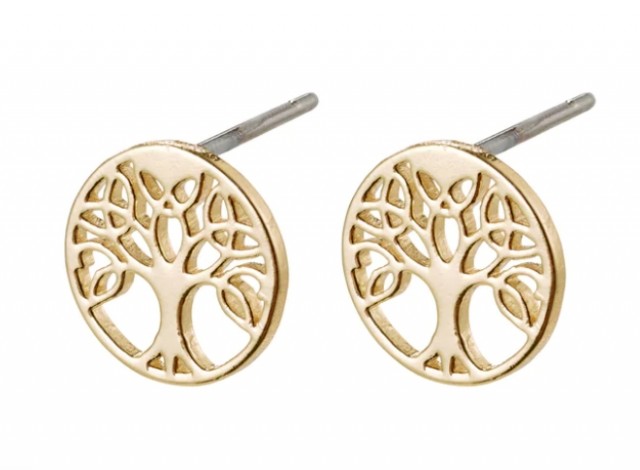PILGRIM GEORGINA EARRINGS GOLDPLATED