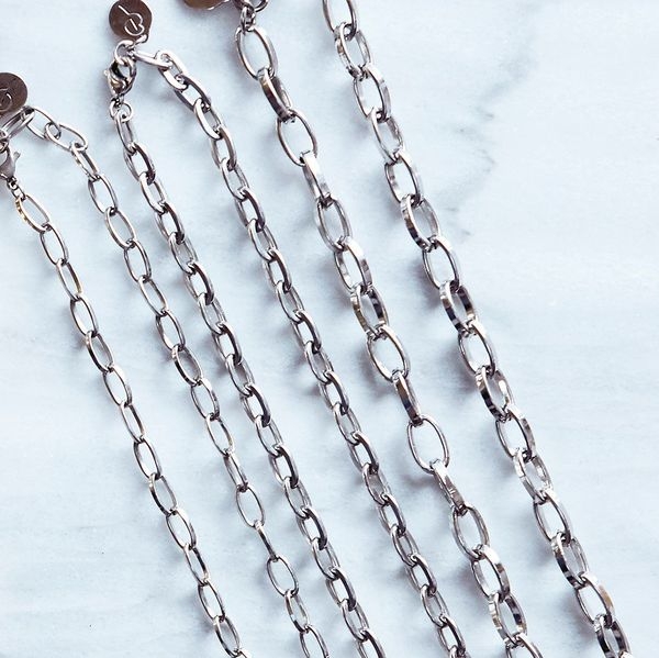 NÆRBILD AV EDBLAD CHAIN LINKED MEDIUM STEEL