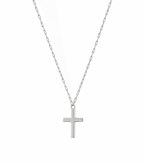 EDBLAD SPIRIT CROSS NECKLACE STEEL