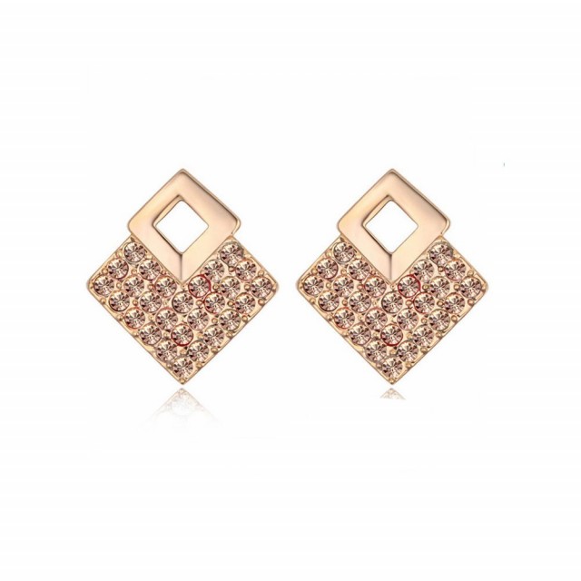 FLASHBACK EARRINGS GOLD/CHAMPAGNE