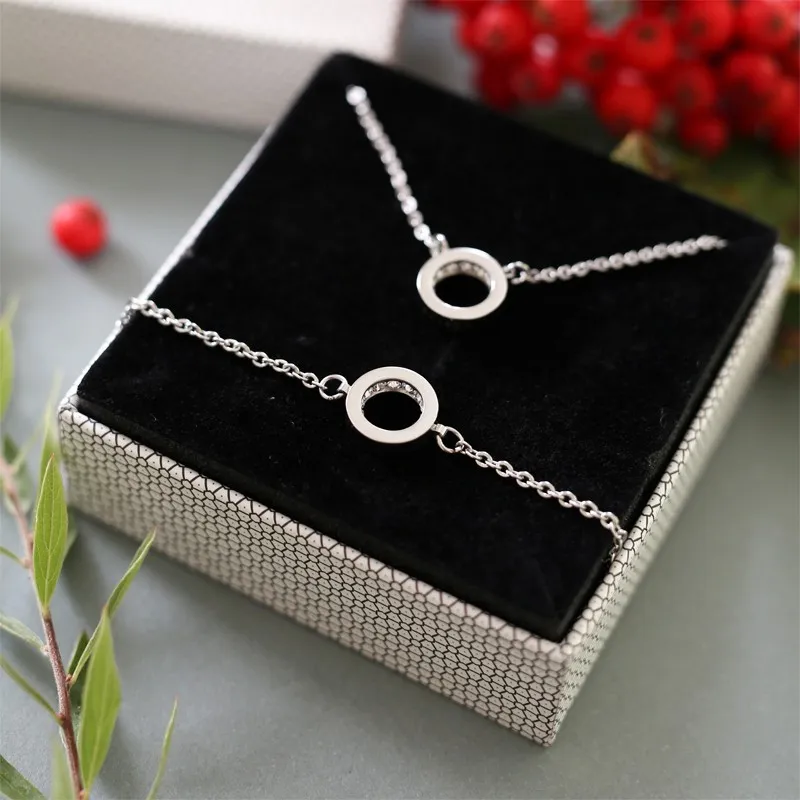 MONACO Armbånd og Halskjede Stål