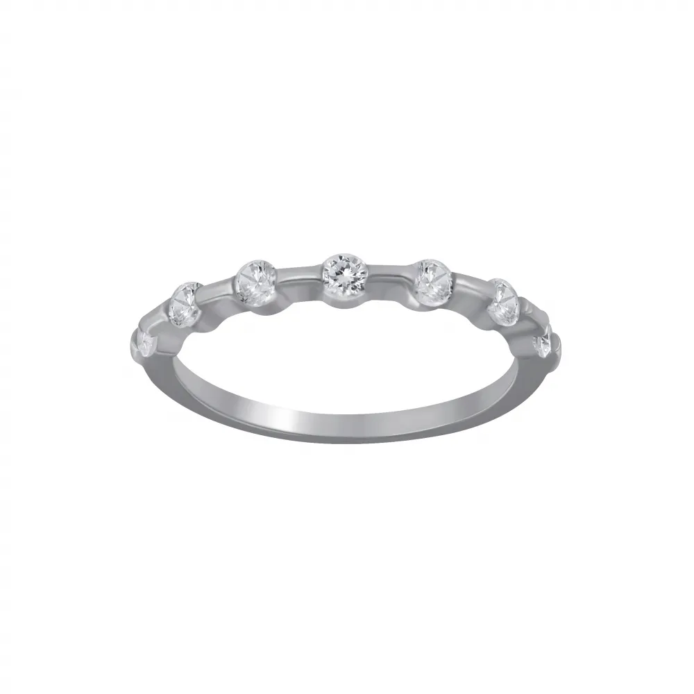 WAVE RING STERLING SILVER