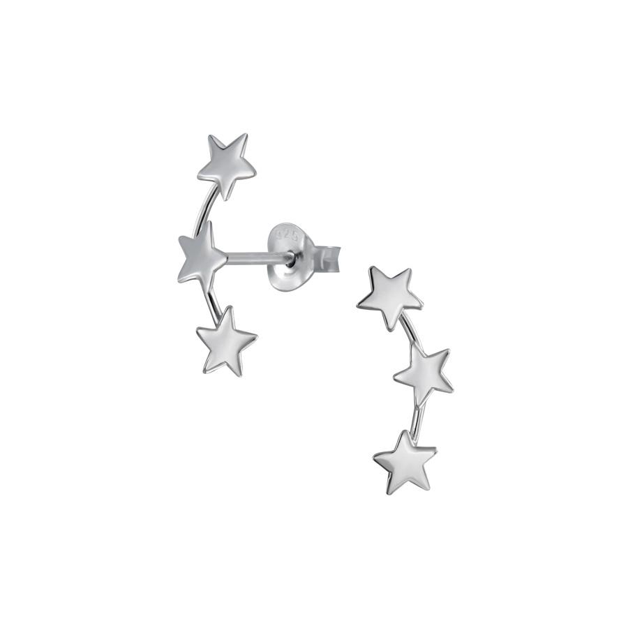 JBX Triple star earrings