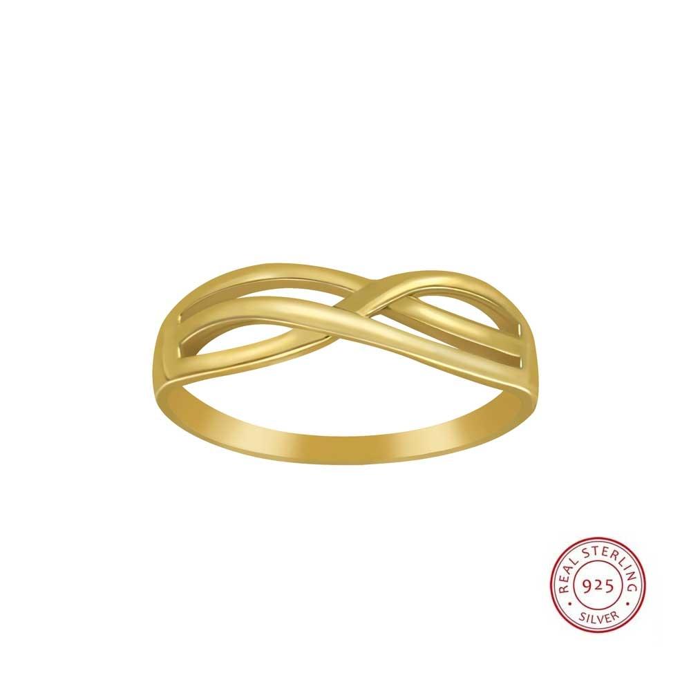 JBX ALWAYS AND FOREVER RING GOLDPLATED