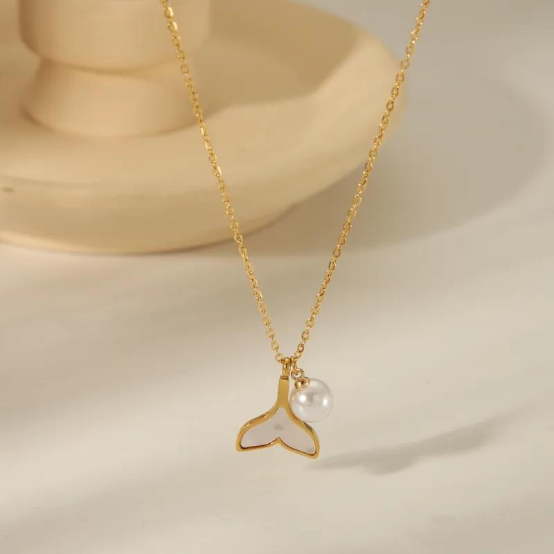 AVI Jewels Ocean necklace gold