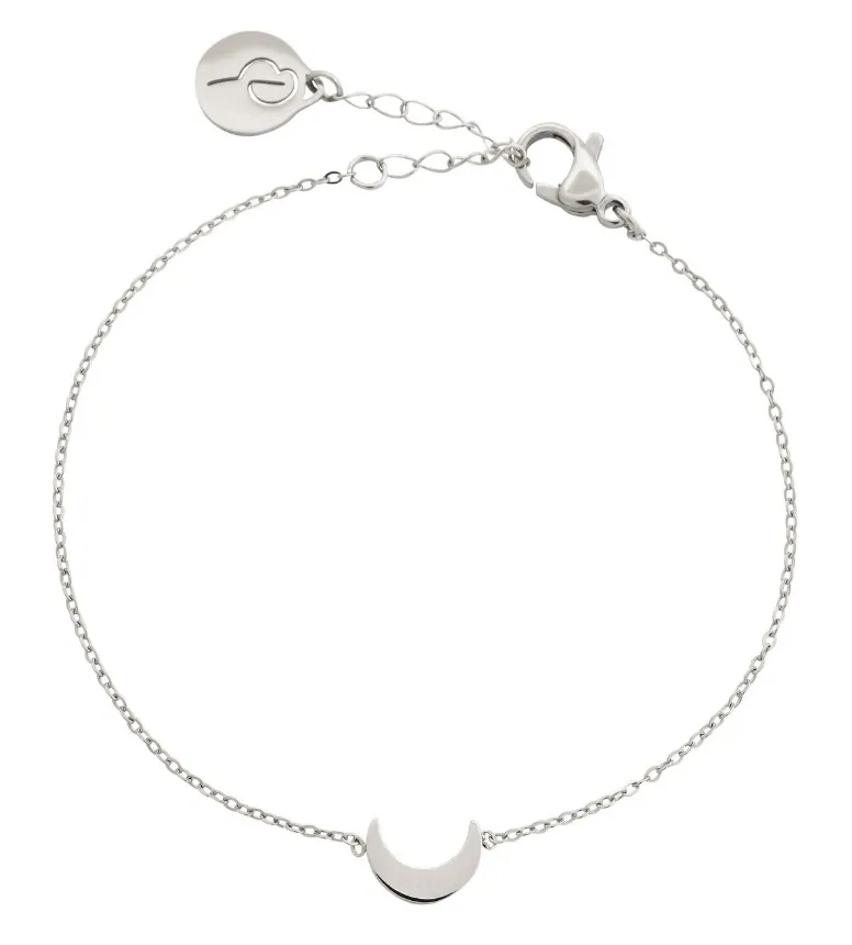 EDBLAD MÅNE ARMBÅND BRIGHT NIGHT STEEL