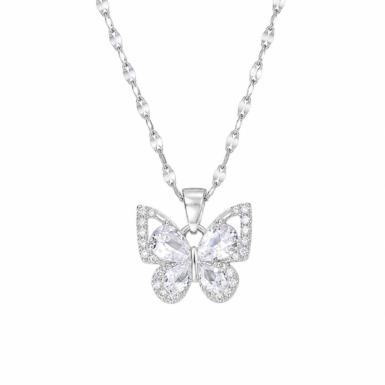 AVI Jewels Bella necklace silver