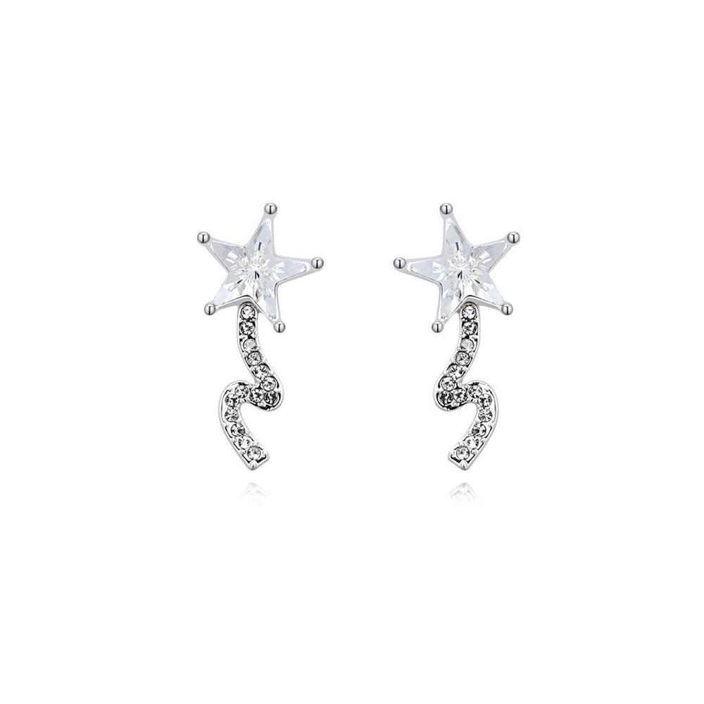 SHOOTING STAR EARRINGS CLEAR
