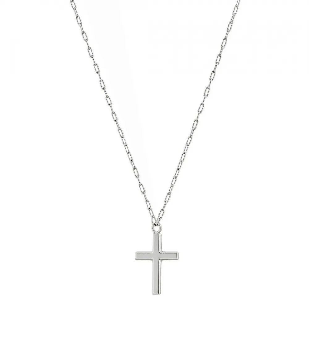 EDBLAD SPIRIT CROSS NECKLACE STEEL