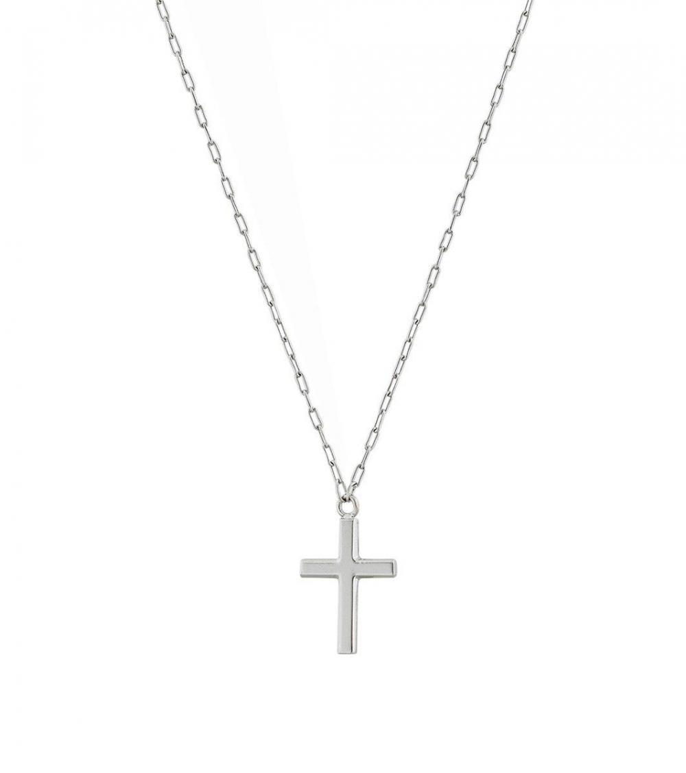 EDBLAD SPIRIT CROSS NECKLACE STEEL