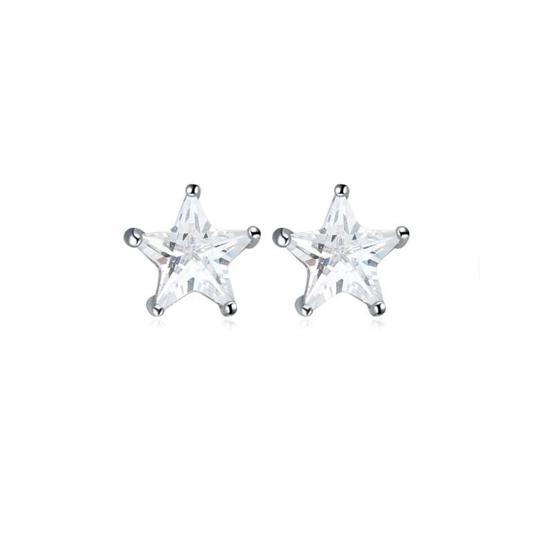 JBX ESSENTIAL CRYSTAL STAR STUD EARRINGS