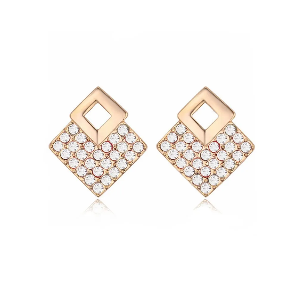 FLASHBACK EARRINGS GOLD/CLEAR