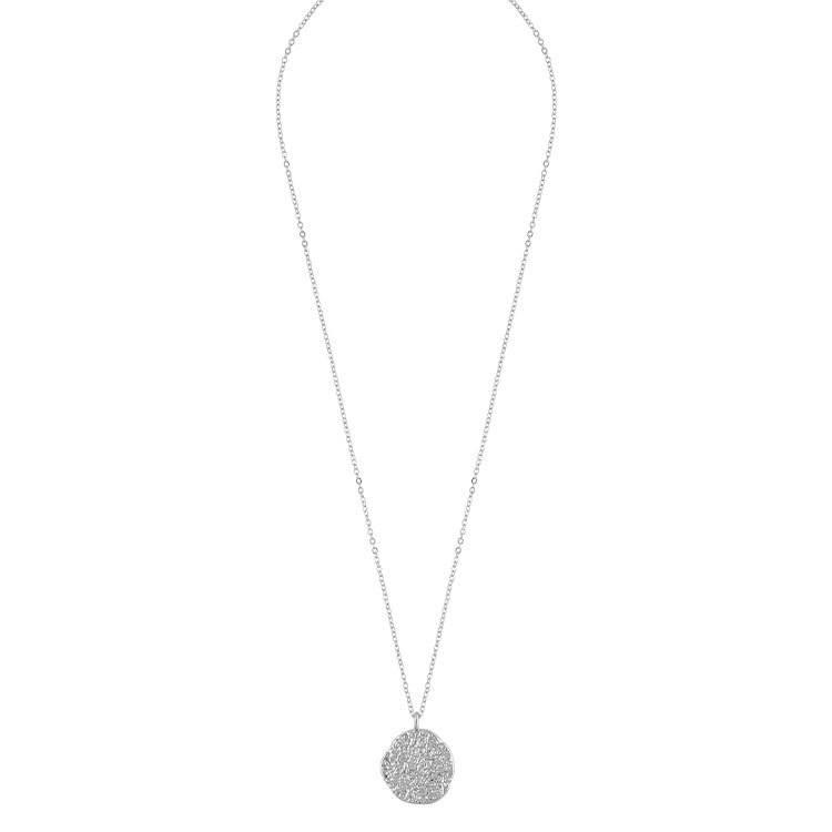 SNÖ OF SWEDEN CORE LONDON PENDANT NECKLACE 45 CM SILVER