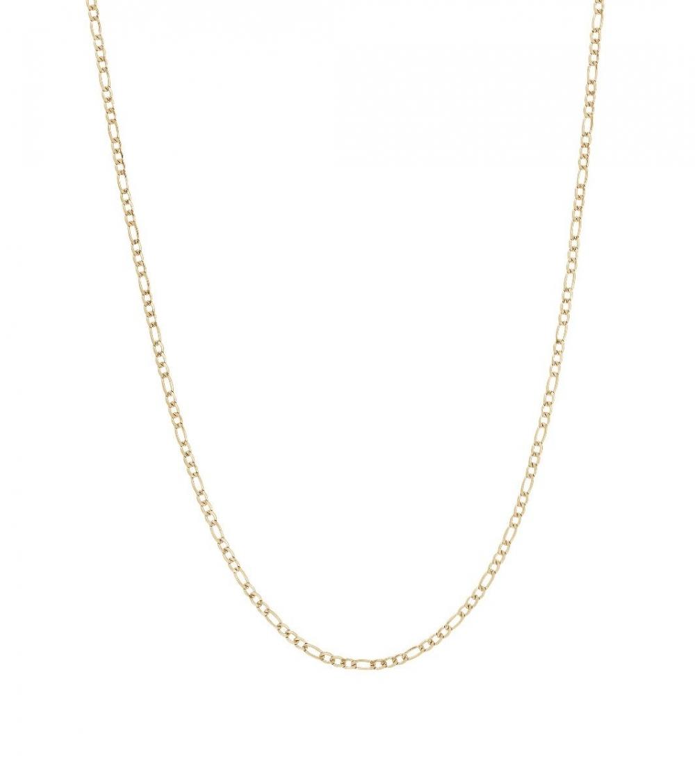 EDBLAD CHARMENTITY CHAIN FIGARO 50 CM GOLD