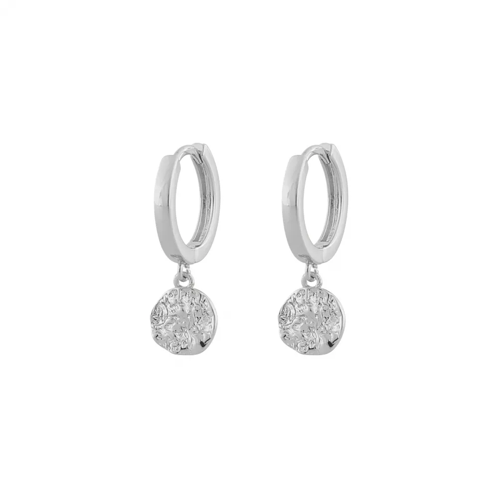 SNÖ OF SWEDEN RUE RING EARRINGS SILVER