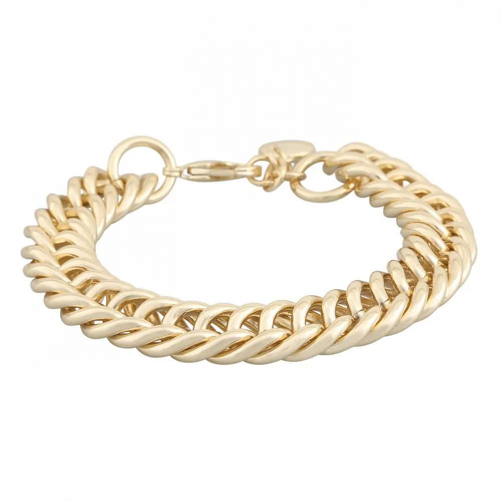 SNÖ OF SWEDEN SEVILLA CHUNKY BRACELET GOLD