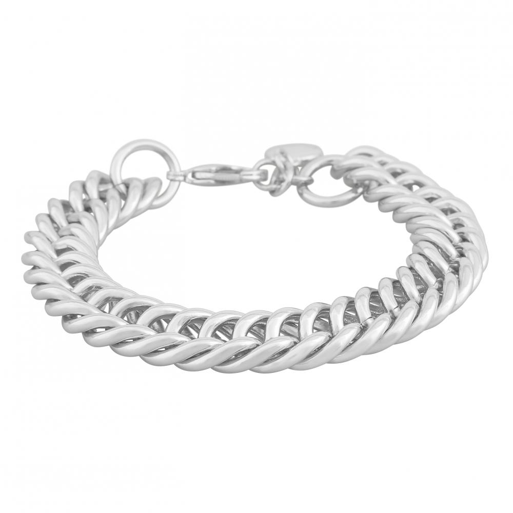 SNÖ OF SWEDEN SEVILLA CHUNKY BRACELET SILVER