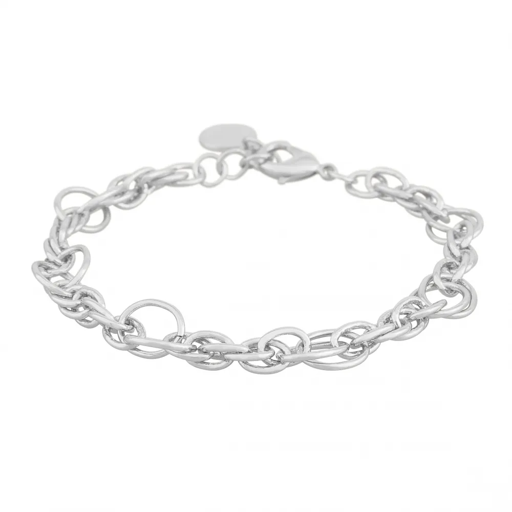 SNÖ OF SWEDEN SEVILLA CHAIN BRACELET SILVER