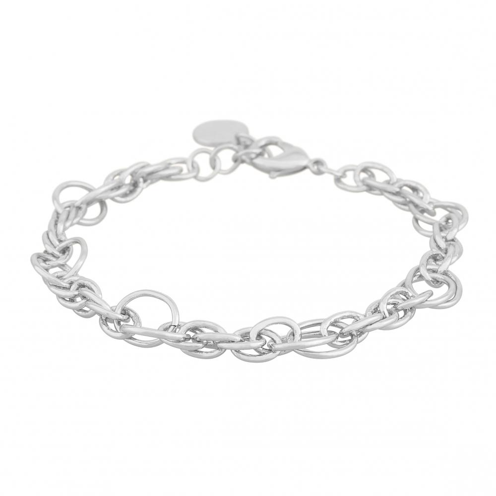 SNÖ OF SWEDEN SEVILLA CHAIN BRACELET SILVER
