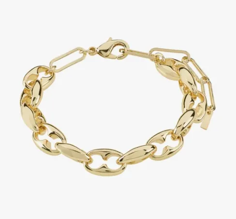 PILGRIM PACE BRACELET GOLDPLATED