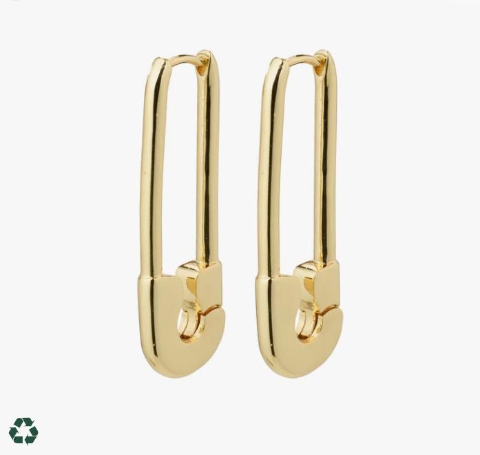 PILGRIM PACE EARRINGS GOLDPLATED