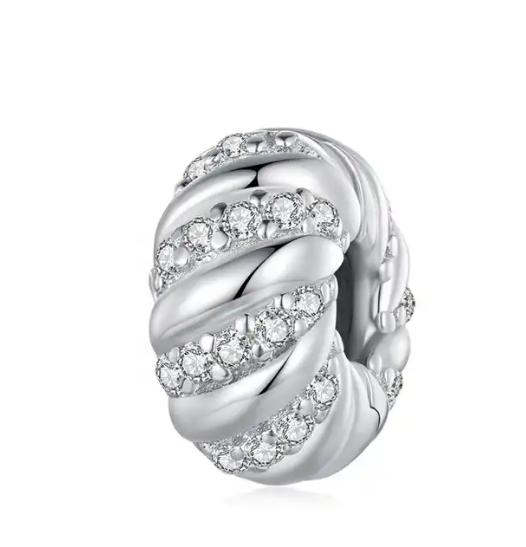 JBX charm Sparkle silver