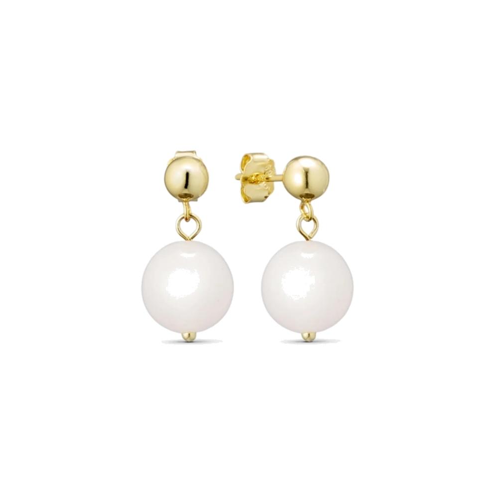 Soi Nora Rose Jade | Crystal earrings